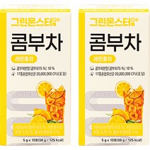 그린몬스터 디톡 콤부차 레몬홍차, 5g, 20개입