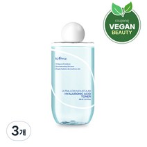 이즈앤트리 초저분자 히아루론산 토너, 300ml, 3개
