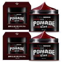 폴메디슨 옴므 헤어 포마드 홀딩 왁스, 120g, 2개