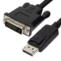 디스플레이포트 - DVI 1.1ver 케이블 DPDC120, 2M, 1개입