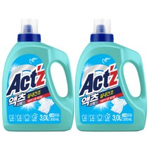액츠 퍼펙트 실내건조 드럼용 액상세제 본품, 3200ml, 2개