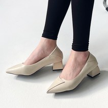 베니바니 발편한 스틸레토 청키 미들힐 4.5cm HT4701
