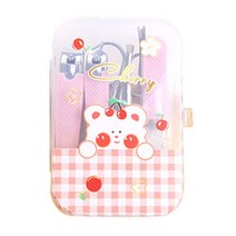 굿에스더 크리에이티브 손톱깎이 7종세트, 1세트, 체리베어