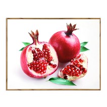 조아트 인테리어 액자 퓨어석류, 브라운