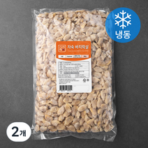 신선작 자숙 바지락 살 IQF 200~300미 (냉동), 2kg, 2개