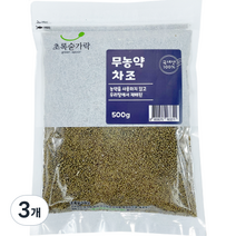 초록숟가락 무농약 차조, 3개, 500g