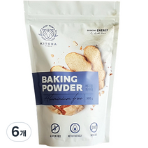 키토라푸드 글루텐프리 베이킹파우더, 6개, 250g