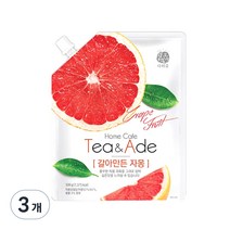 다미즐 갈아만든 자몽액, 500g, 1개입, 3개