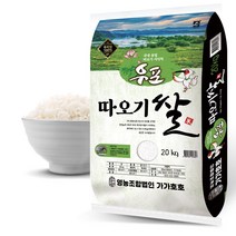 우포 따오기쌀 2023년산 백미, 1개, 20kg