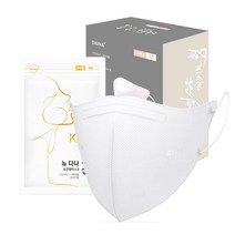 다나마스크 뉴다나 온숨 마스크 대형 KF94 화이트, 흰색, 50매