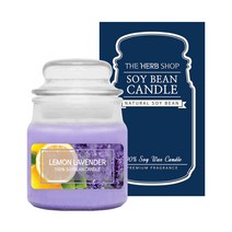 더허브샵 소이캔들 자캔들타입 90g, 레몬 라벤더, 1개