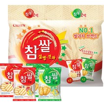 크라운 참쌀 설병 128g x 2p + 선과 115g x 2p 세트, 1세트