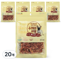 수제의여왕 강아지 간식, 오리큐브, 20개
