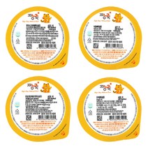 짱죽 실온이유식 중기 죽2(9~10개월 부터) 160g 4종 C세트, 한우소고기야채+누룽지마+흰살생선애호박+구수미닭, 1세트