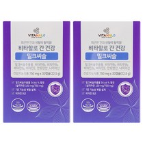 비타할로 간건강 밀크씨슬, 750mg*30캡슐, 2개입
