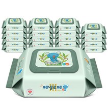 페넬로페 3세대 손과 입 유아물티슈 캡형, 20매입, 20팩