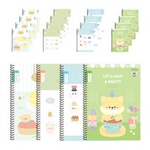 펜피아 1000 초등 스프링노트 8칸쓰기, 랜덤발송, 20개