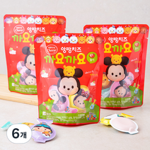 서울우유치즈 앙팡치즈 까요까요 딸기 (냉장), 72.5g, 6개