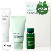이니스프리 비자 시카 밤 40ml + 그린티 씨드 세럼 30ml + 그린티 폼 클렌저 50g 세트, 4세트