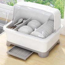 마츠리센 투명대 식기건조대, 그레이