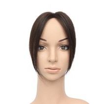 여우가발 여자 가르마 5cm×8cm/25cm 긴머리 정수리 부분가발 CW8003, 자연갈색, 1개