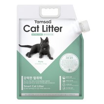 탐사 고양이모래 고운입자형 베이비파우더향, 8L, 1개