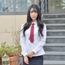 [빅사이즈] 프리미엄 각카라 교복셔츠 (컬러체크) ~4XL 없음 S