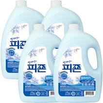 피죤 레귤러 섬유유연제 블루비앙카 본품, 4개, 3L