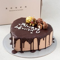 후앙 하트초콜릿 케익만들기 세트 458g, 1세트