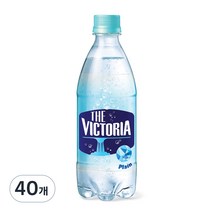 웅진 더빅토리아 탄산수 플레인, 500ml, 40개