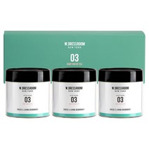 더블유드레스룸 디퓨저 탈취제 No.03 베이비그린티, 110g, 3개