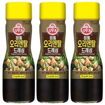 오뚜기 정통 오리엔탈 드레싱, 210g, 3개
