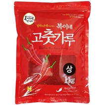 복이네먹거리 중국산 고추가루 보통맛 찜 무침용 상, 1kg, 1개