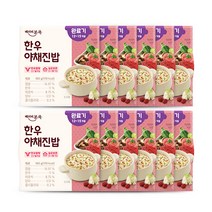 베이비본죽 실온 이유식 완료기 한우야채진밥, 한우, 12개