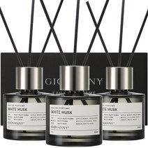 지오바니 프리미엄 디퓨저 200ml x 3p, 화이트머스크