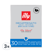 일리 클래식 로스트 디카페인 레귤러, 1.6g, 30개입, 3개