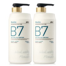포레스트스토리 B7 약산성 탈모 헤어팩, 1000ml, 2개