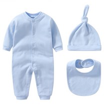 맘스케어 아동용 심플 풀스냅우주복 3종세트 G003BCAA131