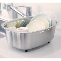 모노먼트 스텐 직사각 설거지통 배수홀형, 1개