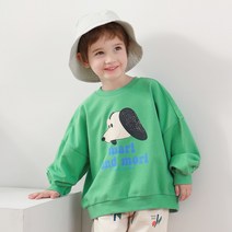 아동용 퍼피독맨투맨 티셔츠 MD1UTS62