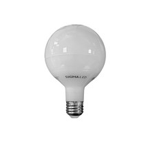 시그마램프 LED 전구 볼구 8W 롱타입 E26, 주광색, 1개