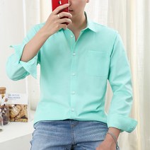 단군 빅사이즈 무지 옥스포드셔츠