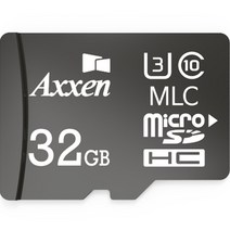 [cfa메모리] 액센 블랙박스용 MSD Black MLC U3 Class10 마이크로 SD 카드, 32GB