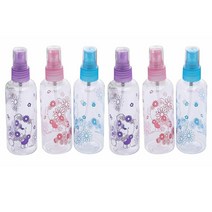 에이비엠 휴대용 스프레이용기 100ml, 랜덤 발송, 6개입