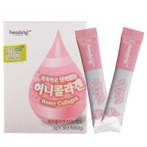힐링 허니콜라겐, 30포, 60g, 1개