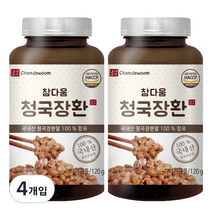 참다움 청국장환, 120g, 4개입