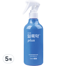 청춘생활 얼룩약플러스 옷얼룩제거제 대용량, 5개, 300ml