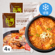 듬뿍담은 참치 김치찌개 (냉동), 450g, 4개