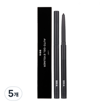 삐아 라스트 오토 젤 아이라이너 0.3g, 01 느와르, 5개
