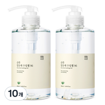 피부백서 알로에 수딩 젤 96, 10개, 500ml